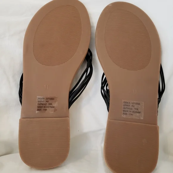 Torrid Black Flip Flop - Picture 2 of 3